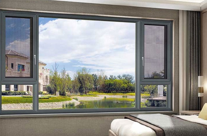 Weichang aluminium 113, 118 сериялы жүйенің дыбыс өткізбейтін терезесі